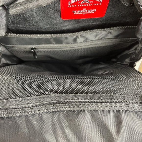 New Sprayground Star Wars Mandalorian Blowout Shark Backpack - Picture 8 of 10